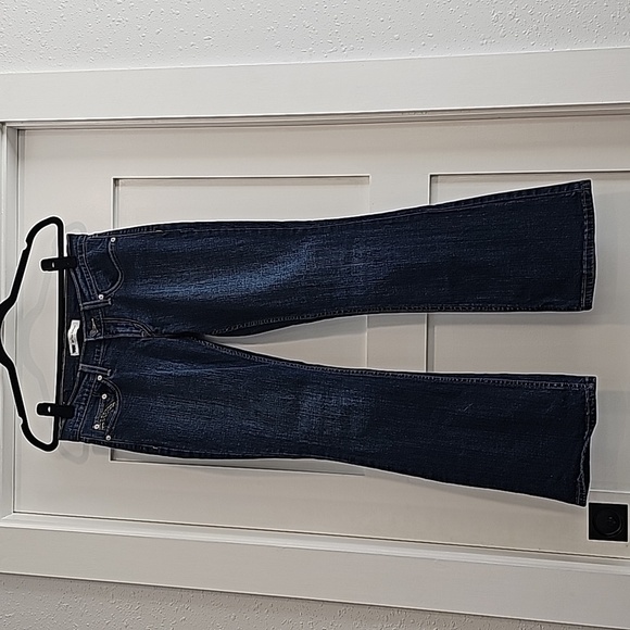 Levi's Denim - NWOT Levi's 524 Too Superlow Flare Jeans W27/L30 dark blue wash - Out of stock